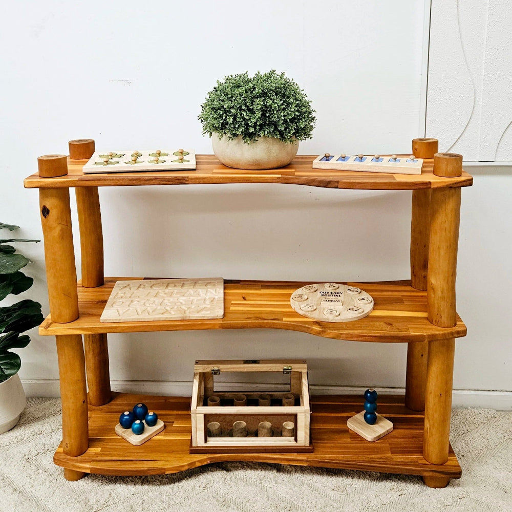 Sturdy and Beautiful 3 Tier Tree Shelf