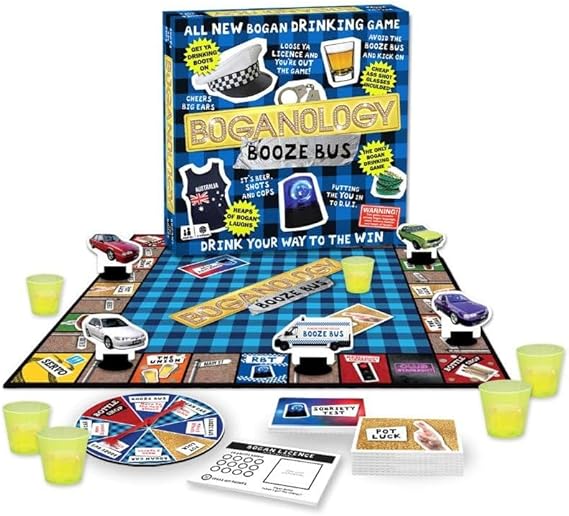 Boganology Booze Multicolor Bus