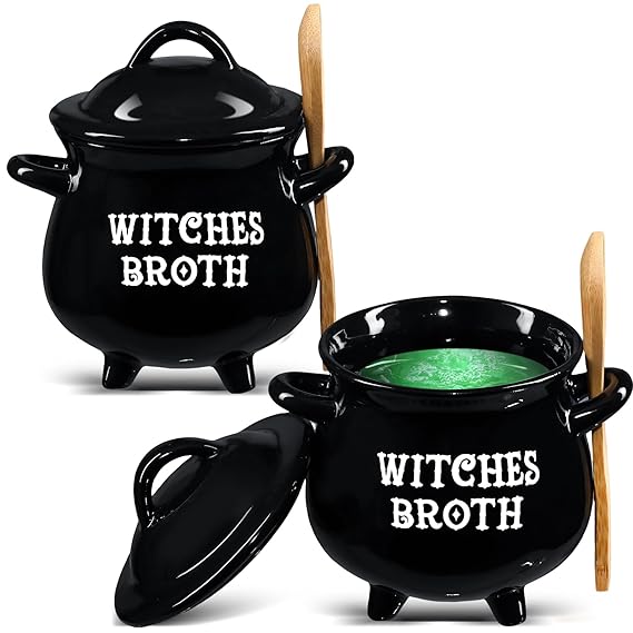 Cauldron Bowl And Spoon Set