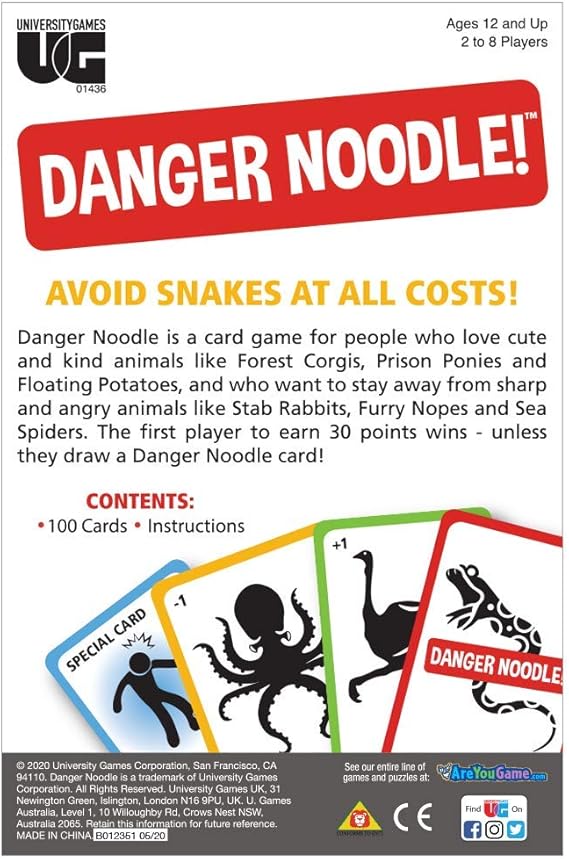 Danger Noodle Tin Card Game