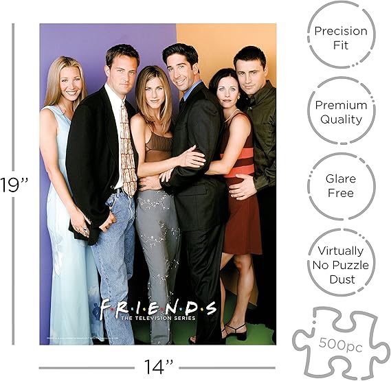Friends Cast 500 Piece Puzzle