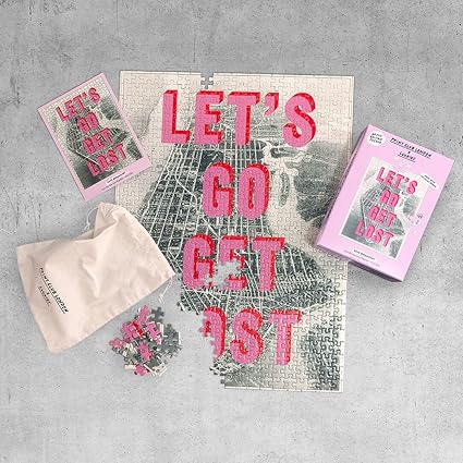 Let's Go Get Lost 500 Piece Puzzle