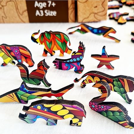 Lion 140 Piece Wooden Puzzle