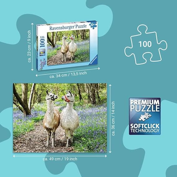 Llama Love 100 Piece Puzzle