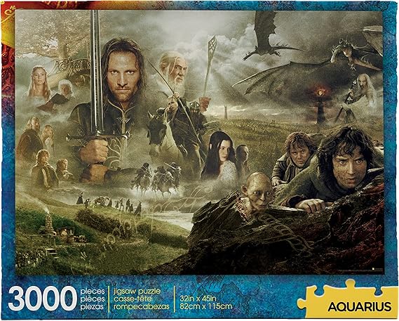Lord Of The Rings Saga - 3000 Piece Puzzle