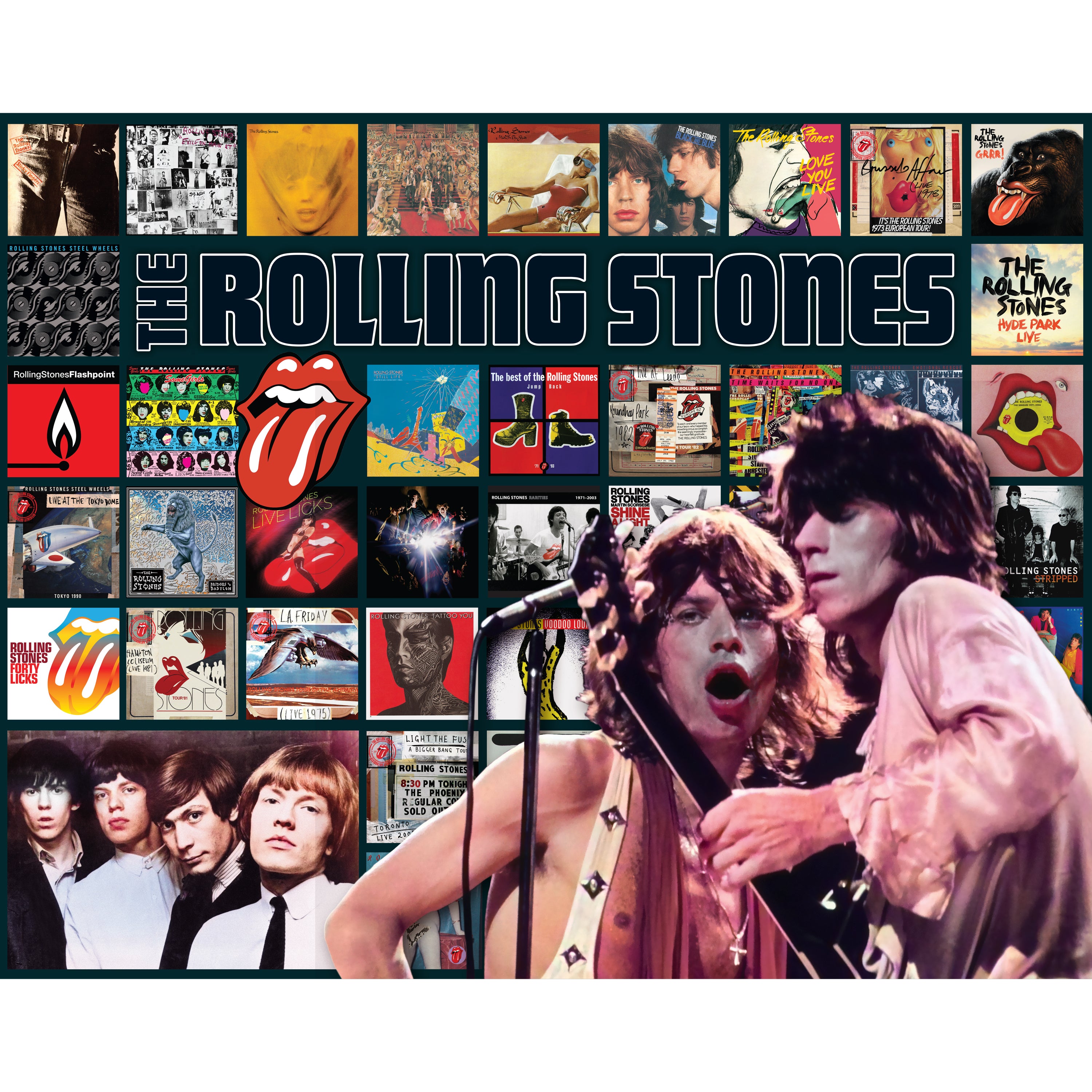 Mindbogglers The Rolling Stones 1000pc Jigsaw
