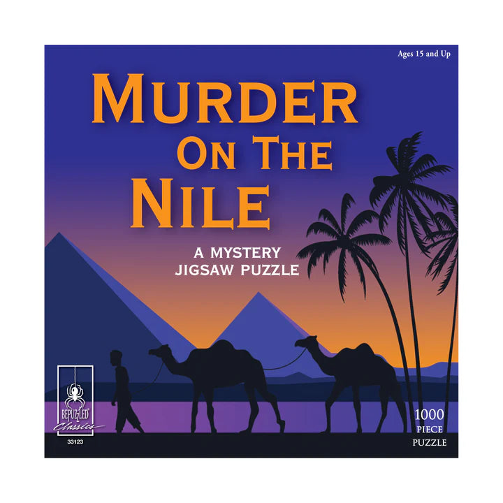 Murder On The Nile Mystery Puzzle - 1000 Pieces