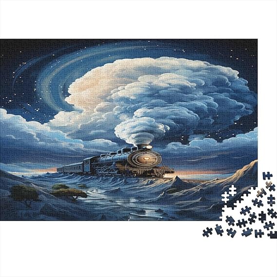 Steam Train Victoria 1000 Piece Jigsaw Puzzle