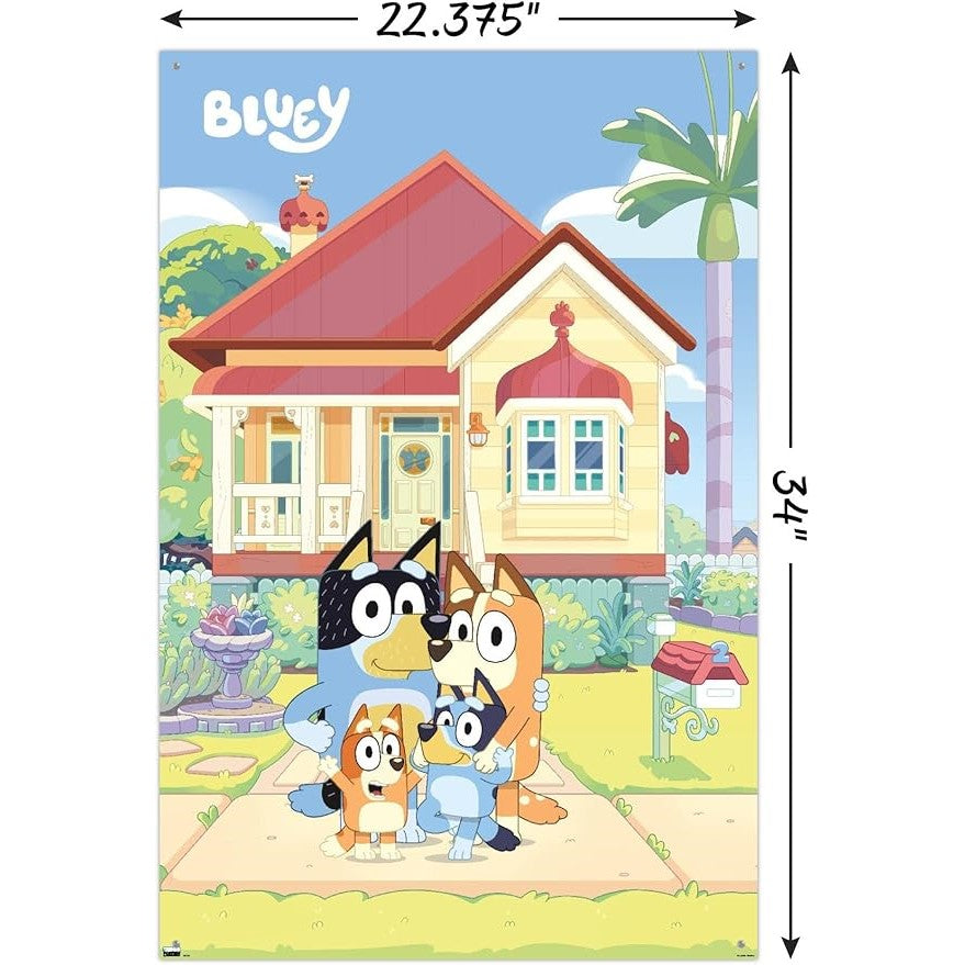 Trends International Bluey-Family Wall