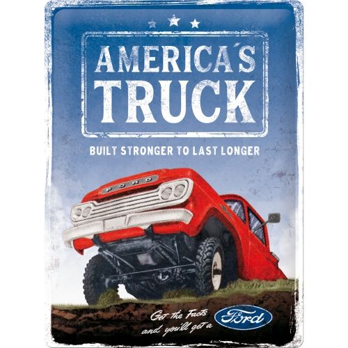 Ford America's Truck F100 Special Edition Metal Sign