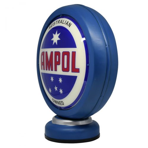 Ampol Fuel Bowser Vintage Metal Mantel Sign