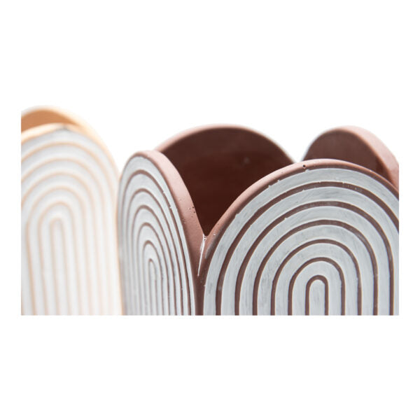 Arc Design Square Planter Pots Set of 2