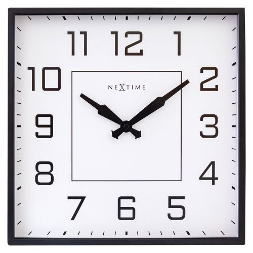 NeXtime Be Square Wall Clock