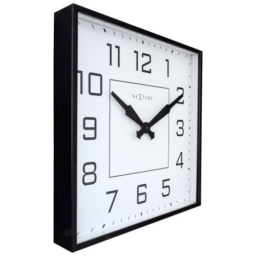 NeXtime Be Square Wall Clock