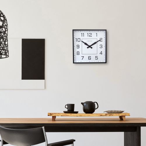 NeXtime Be Square Wall Clock