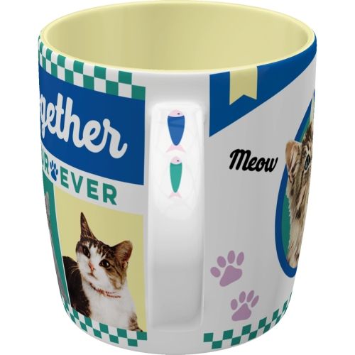 "Better Together Cats" Ceramic Coffee Mug