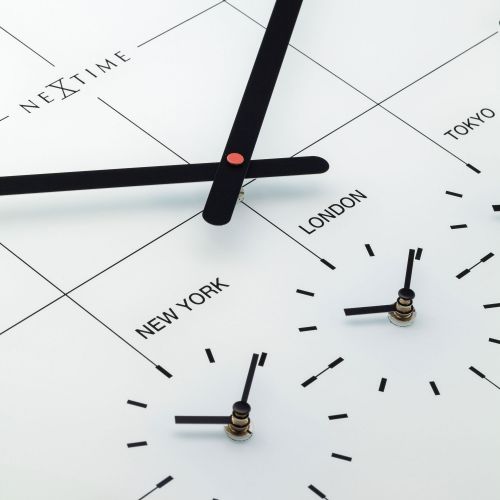 NeXtime Multi City Wall Clock 43cm (Available in 2 Colors)