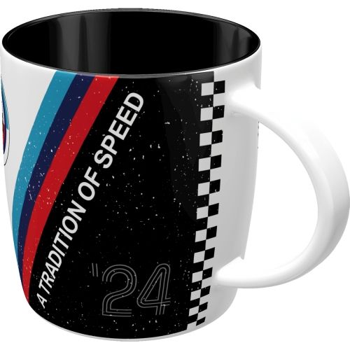 "BMW Motorsport Tradition Of Speed" Ceramic Coffee Mug