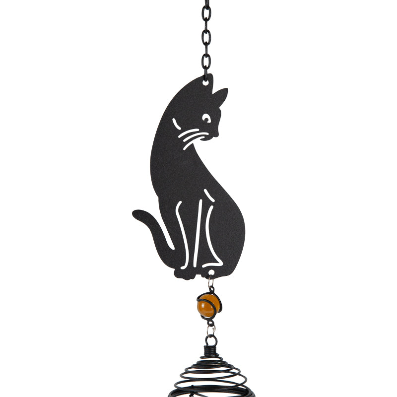 Cat Orb Wind Chime
