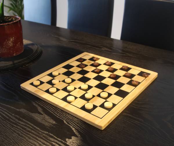 Chess & Checkers Board Set