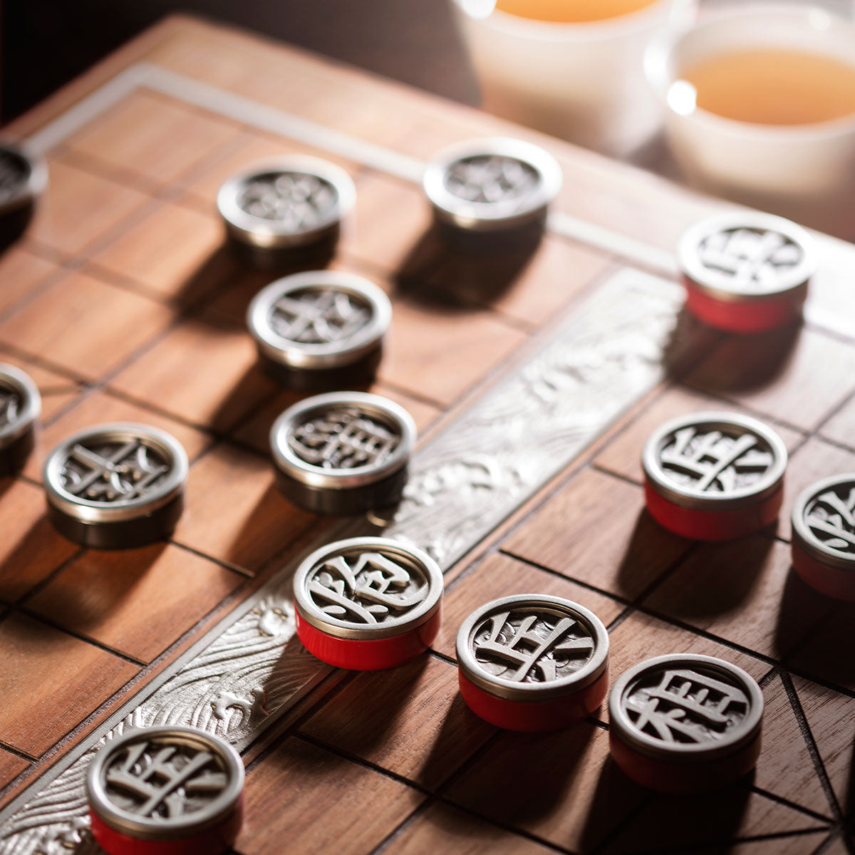 Royal Selangor Pewter Chinese Chess Set