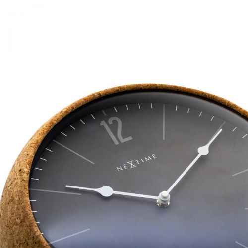 NeXtime Cork Wall Clock 30cm (Available in 2 Colors)