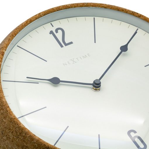 NeXtime Cork Wall Clock 30cm (Available in 2 Colors)