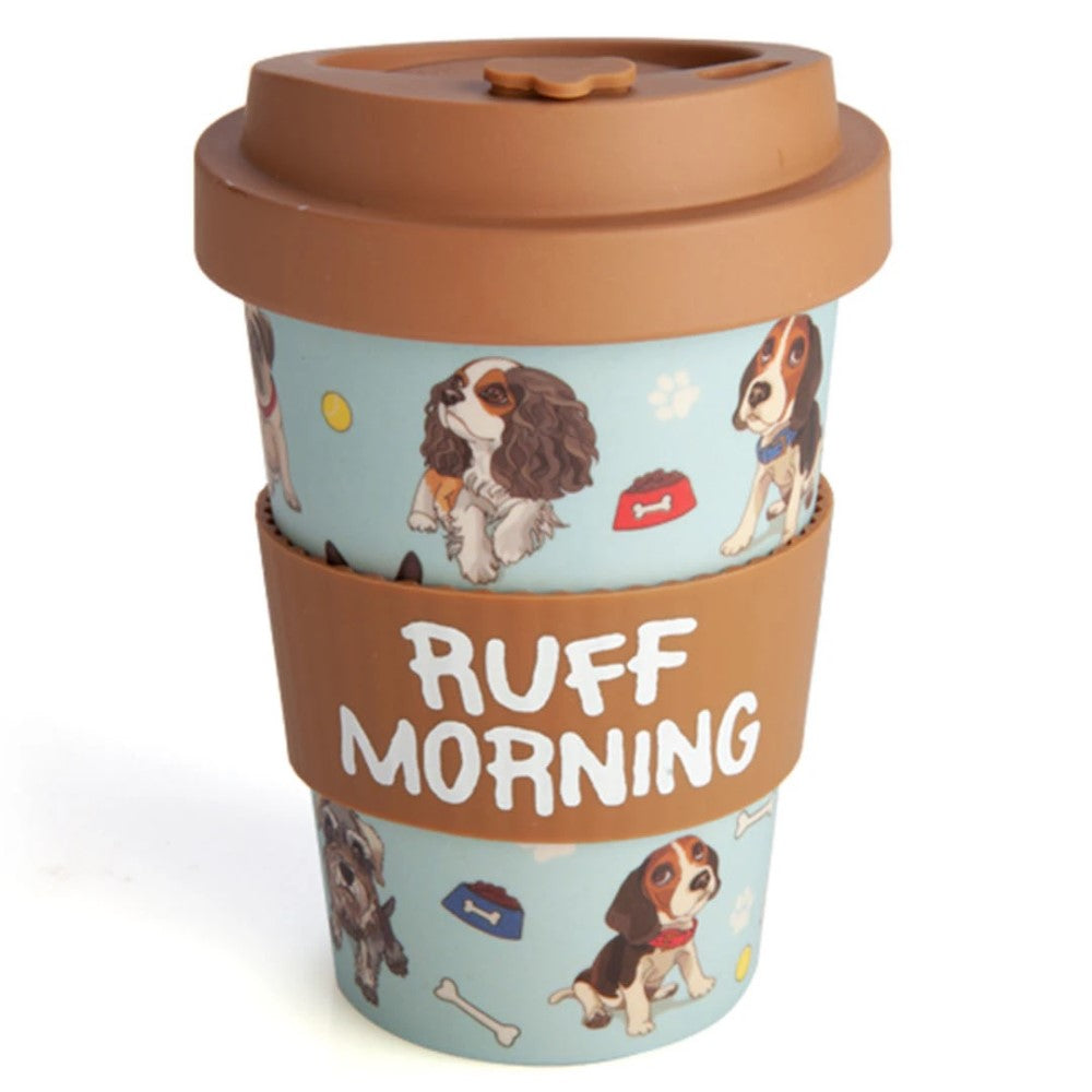 'Ruff Morning' Bamboo Cup