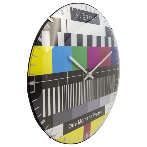 NeXtime Dome Testcard Wall Clock