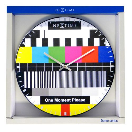 NeXtime Dome Testcard Wall Clock