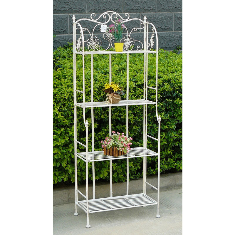 Elegant 4 Tier Outdoor Shelf