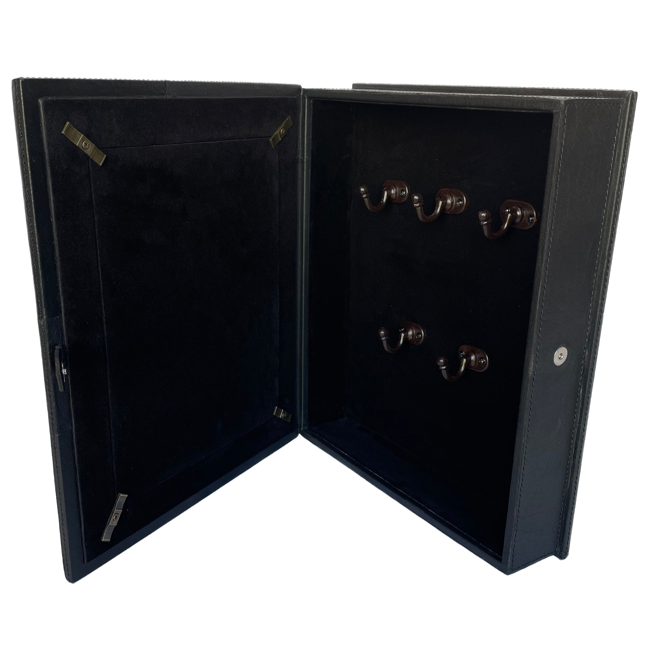 Elegant Leather Key Holder & Photo Frame Box - LARGE (3 Colors to Choose)