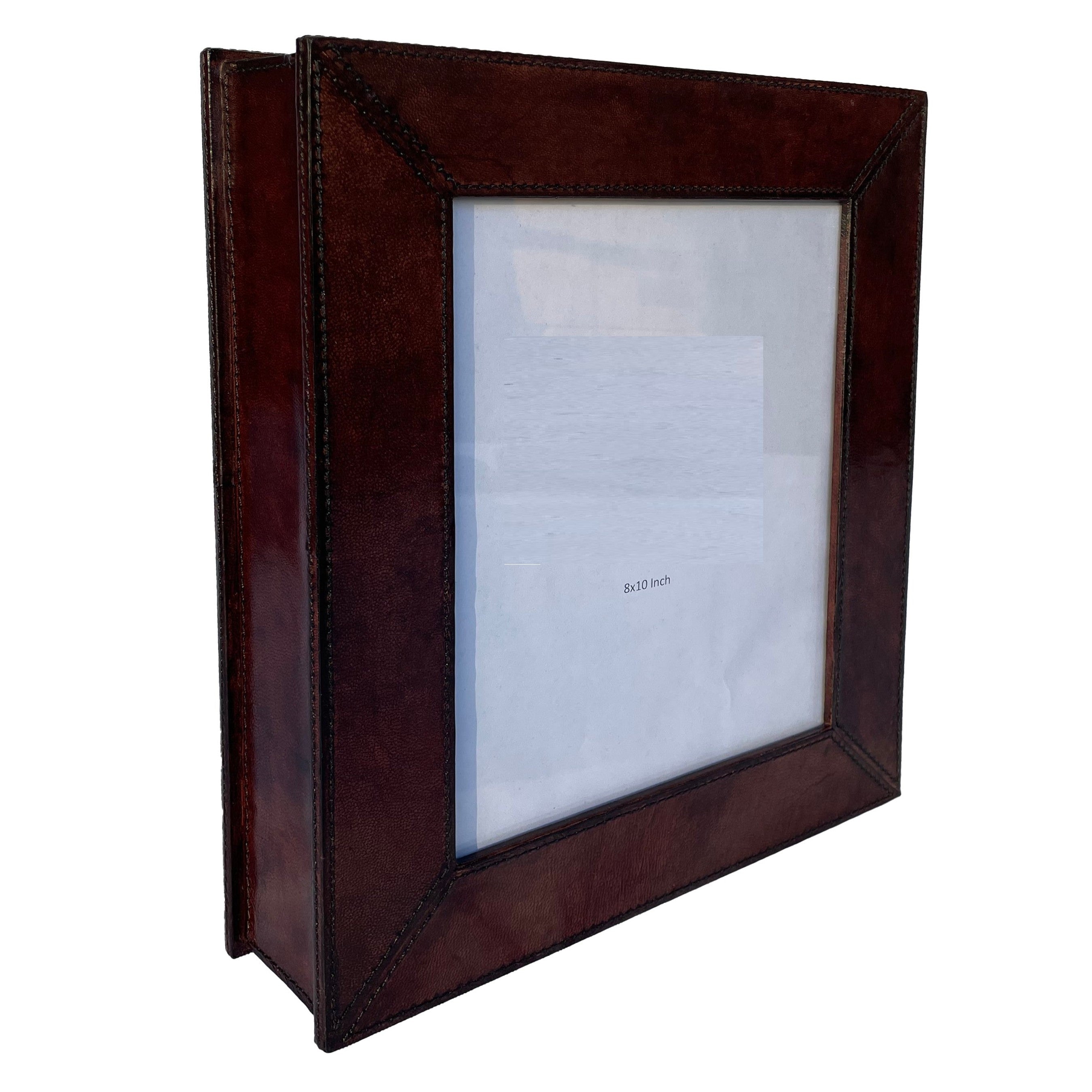 Elegant Leather Key Holder & Photo Frame Box - LARGE (3 Colors to Choose)