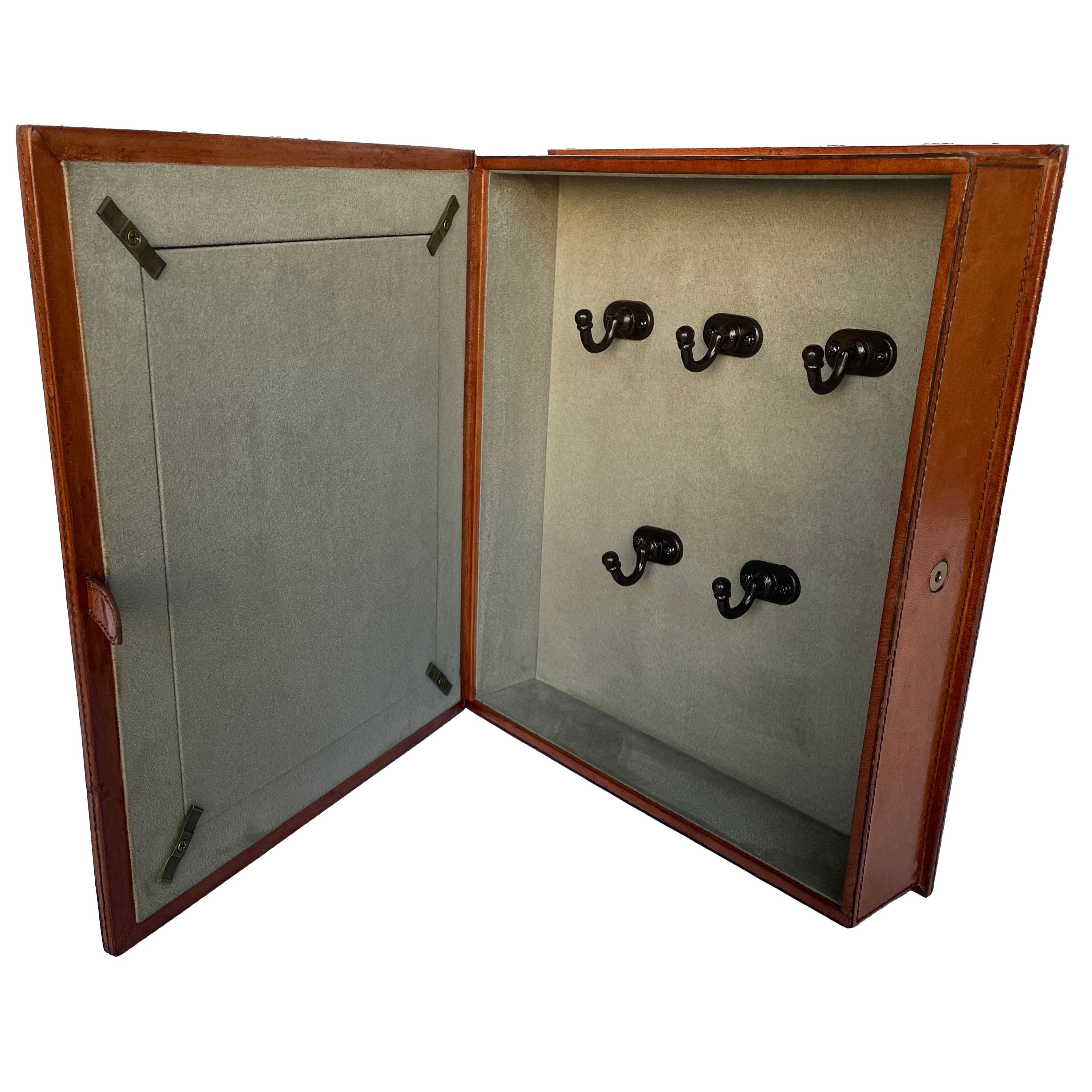 Elegant Leather Key Holder & Photo Frame Box - LARGE (3 Colors to Choose)