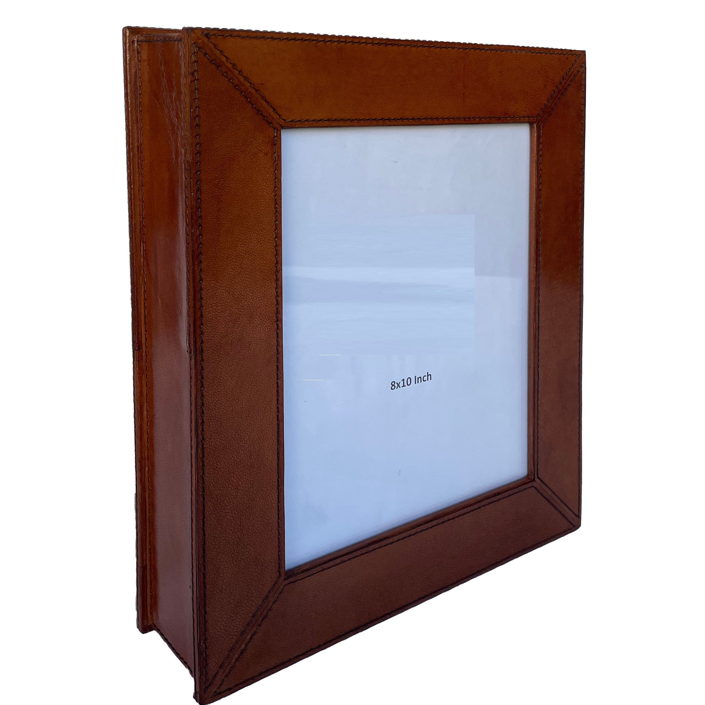 Elegant Leather Key Holder & Photo Frame Box - LARGE (3 Colors to Choose)