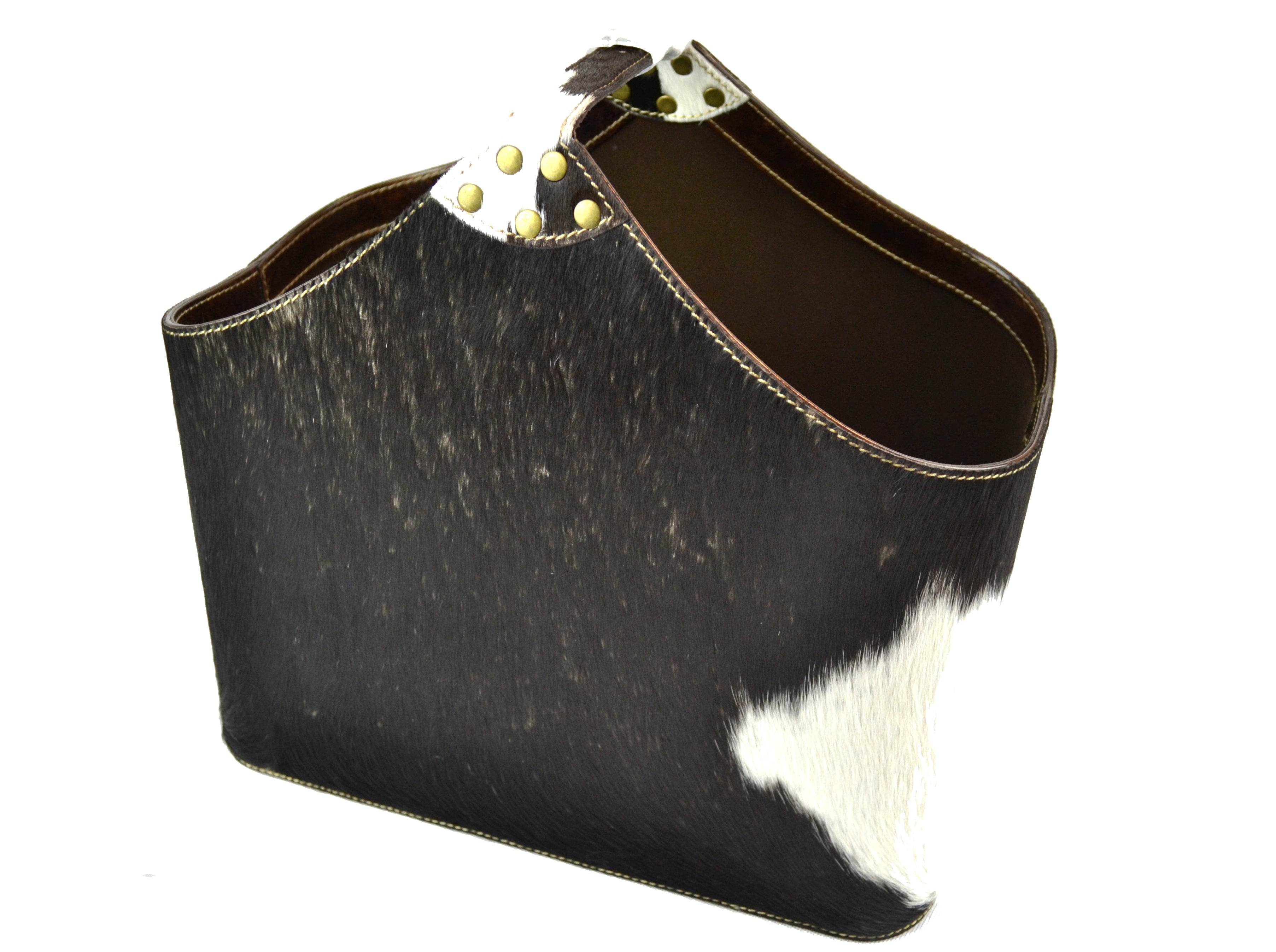 Elegant Leather Basket (Available in 4 Colours)