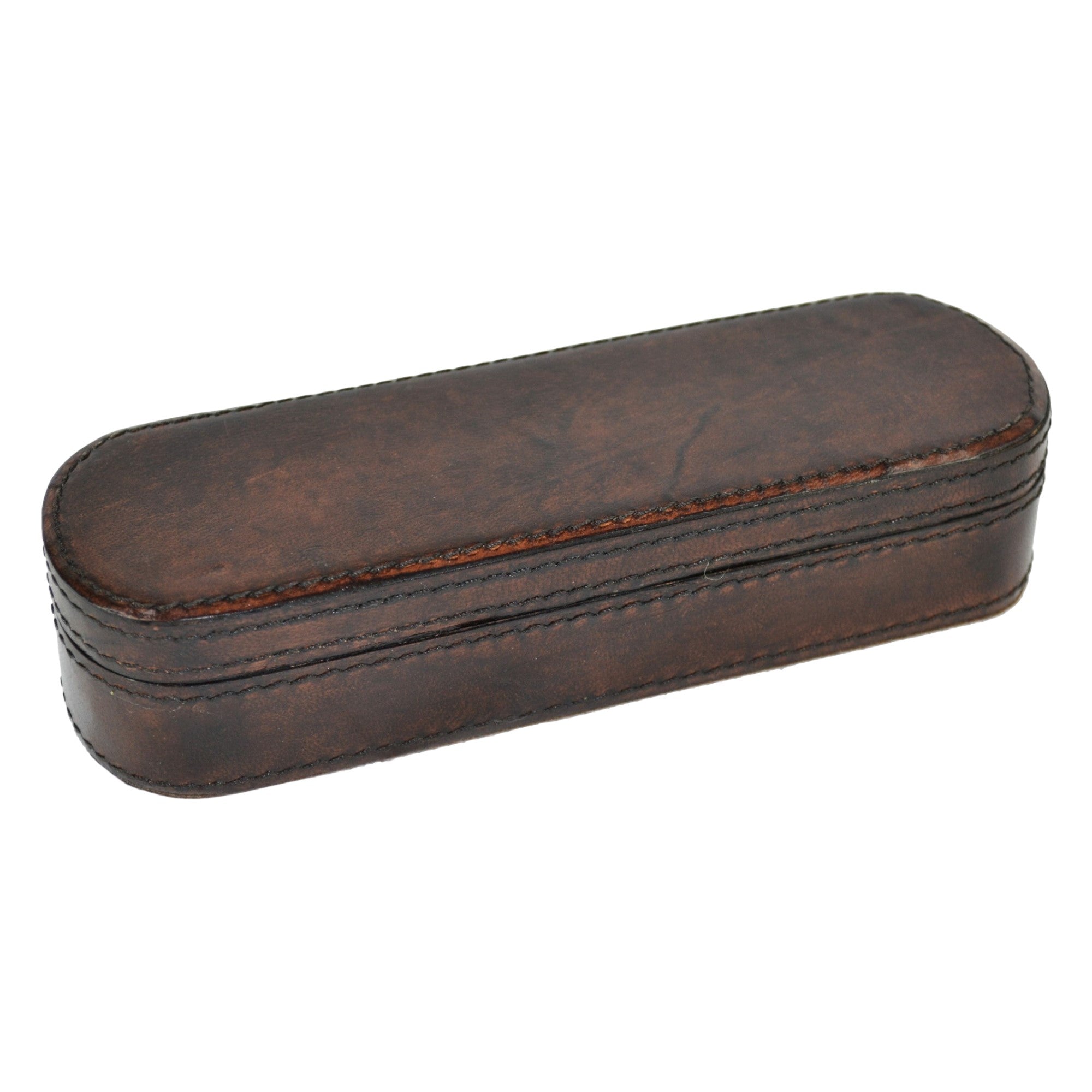 Elegant Leather Pen Carry Case (Available In 2 Colors)