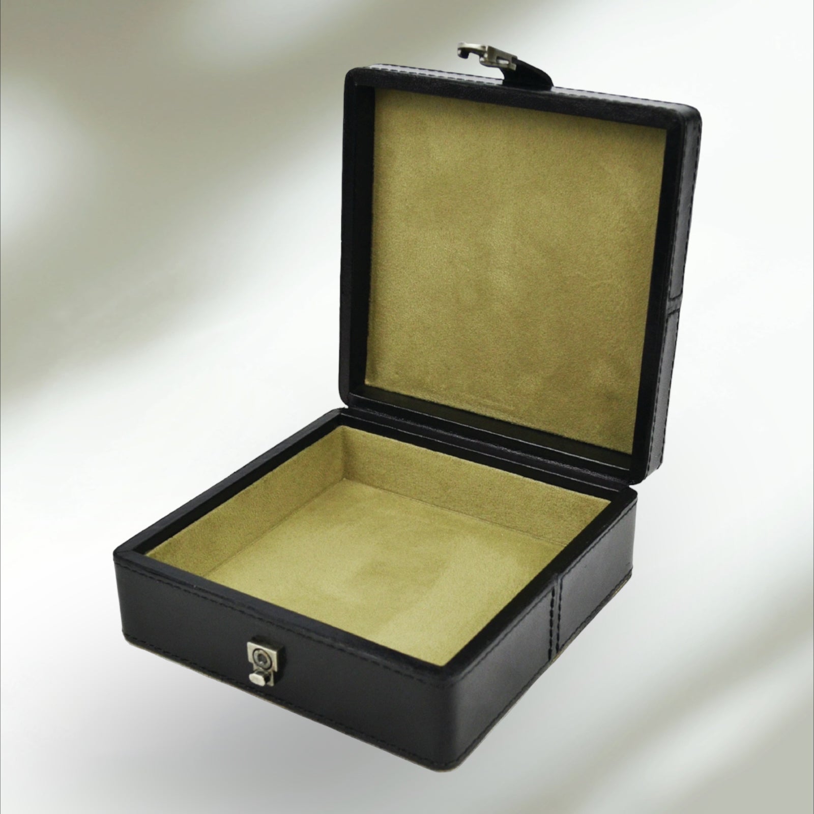 Elegant Square Leather Storage Box (4 Colors to Choose)