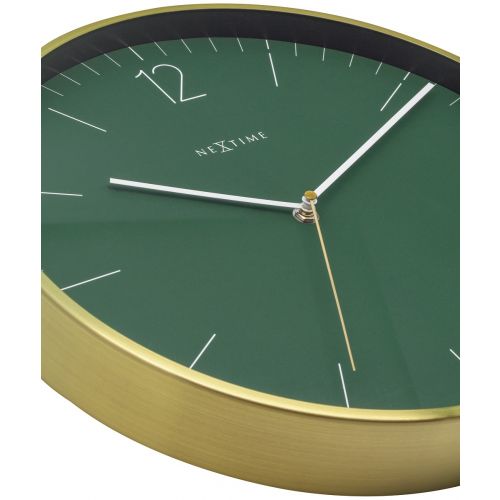 NeXtime Essential Gold Frame Wall Clock 34cms (Available in 3 Colors)