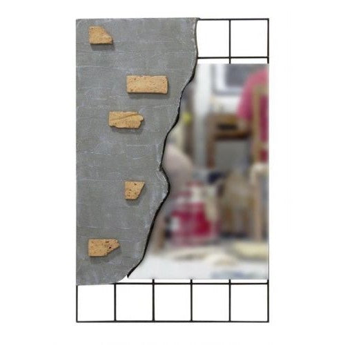 Exposed Bricks Wall Mirror (Available In 2 Sizes)