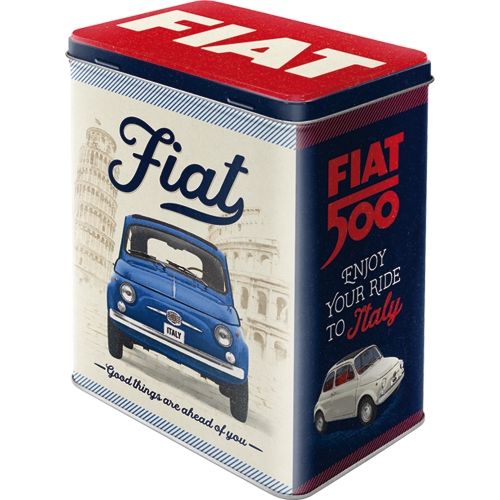 Always Have At Least One Fiat 500 Storage Tin Box