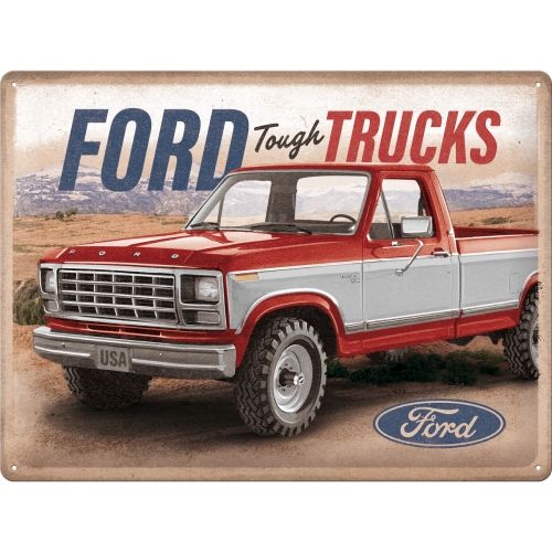 Ford Tough Trucks F250 Ranger Special Edition Metal Sign