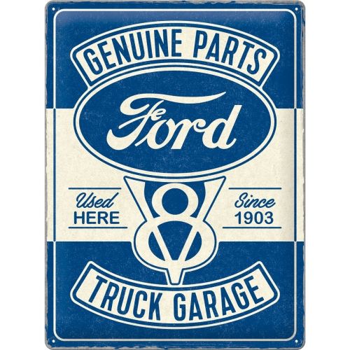 Ford V8 Truck Garage Special Edition Metal Sign
