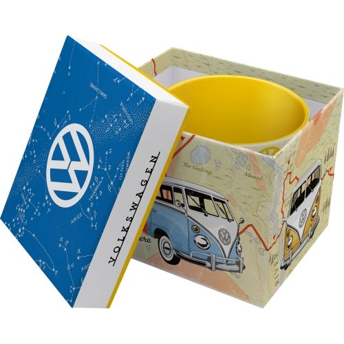 "Let's Get Away" Ceramic Coffee Mug In Gift Box