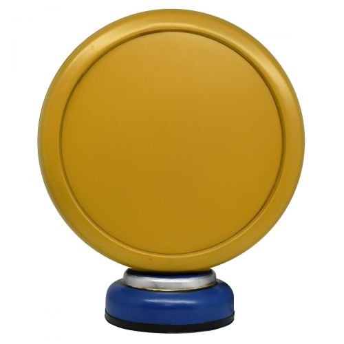 Golden Fleece Fuel Bowser Vintage Metal Mantel Sign