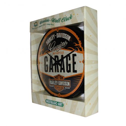 Harley-Davidson Garage Wall Clock