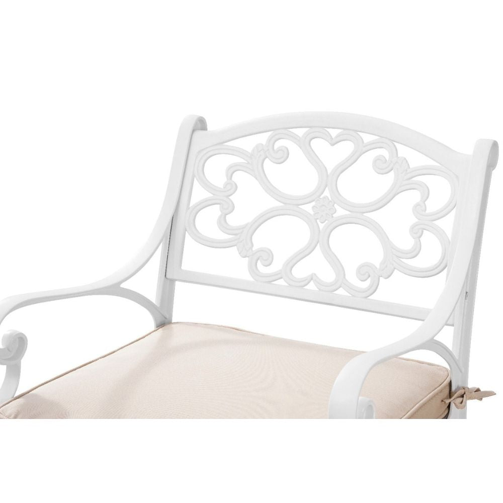 Set of 2 Harmony Haven Outdoor Dining Chairs (Available in 2 Colors)