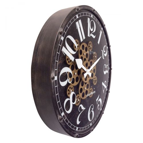 NeXtime Henry Wall Clock 50cm Black