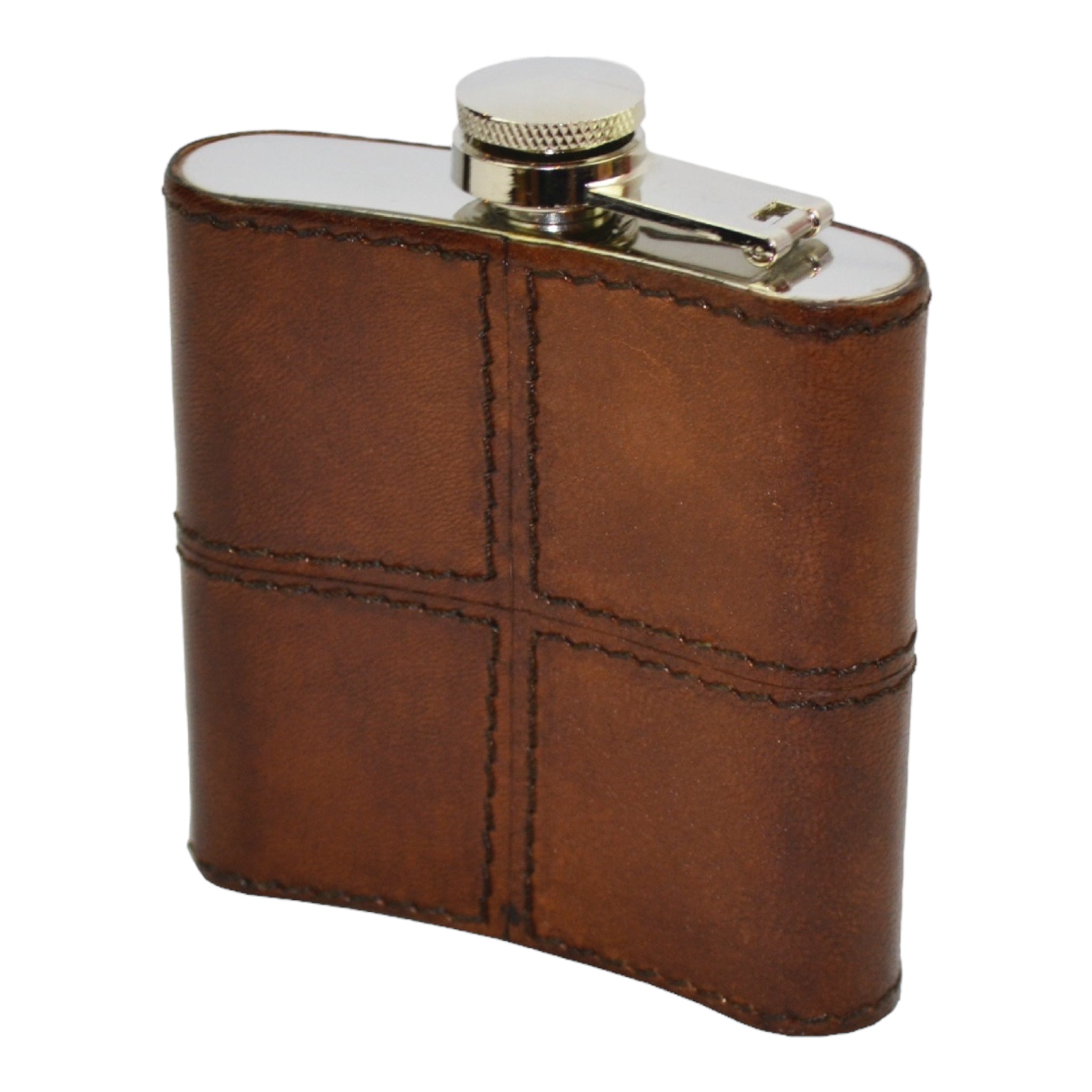 Leather Hip Flask (Available In 4 Colors)