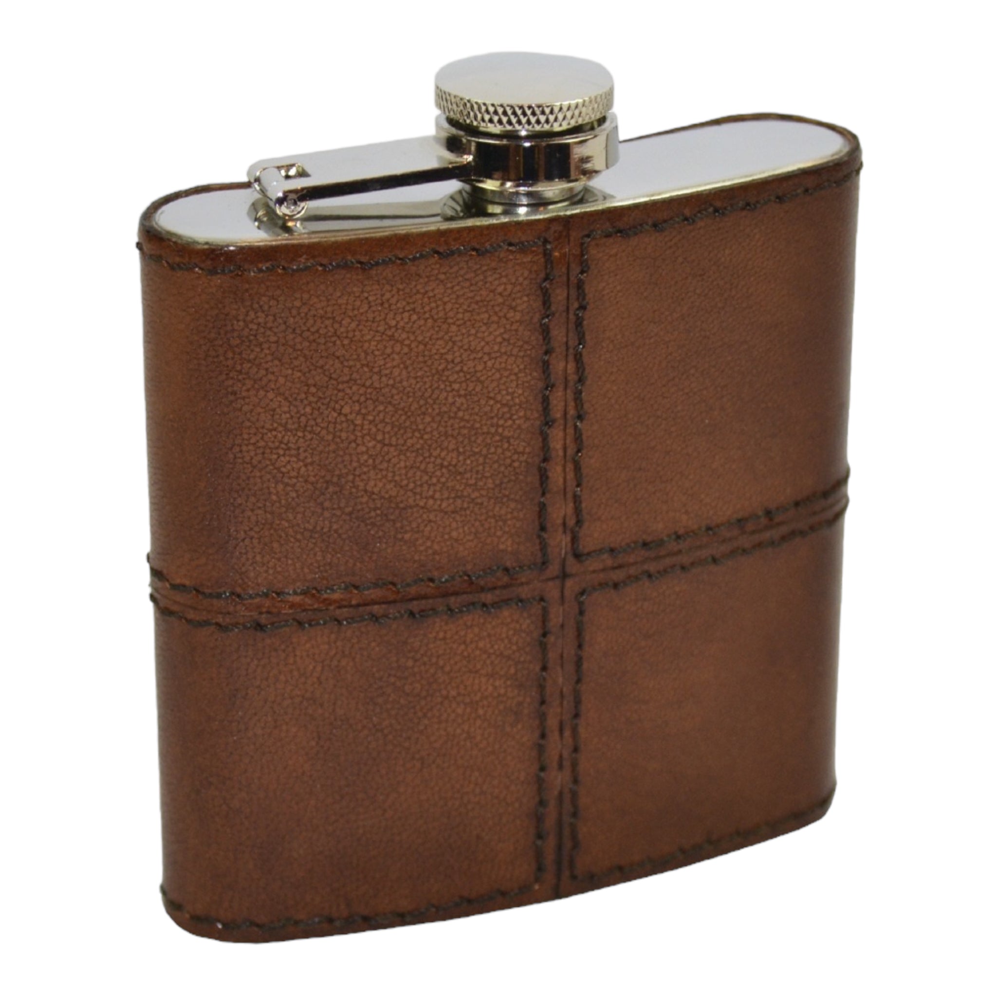 Leather Hip Flask (Available In 4 Colors)